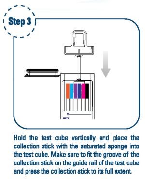oral swab Step-3